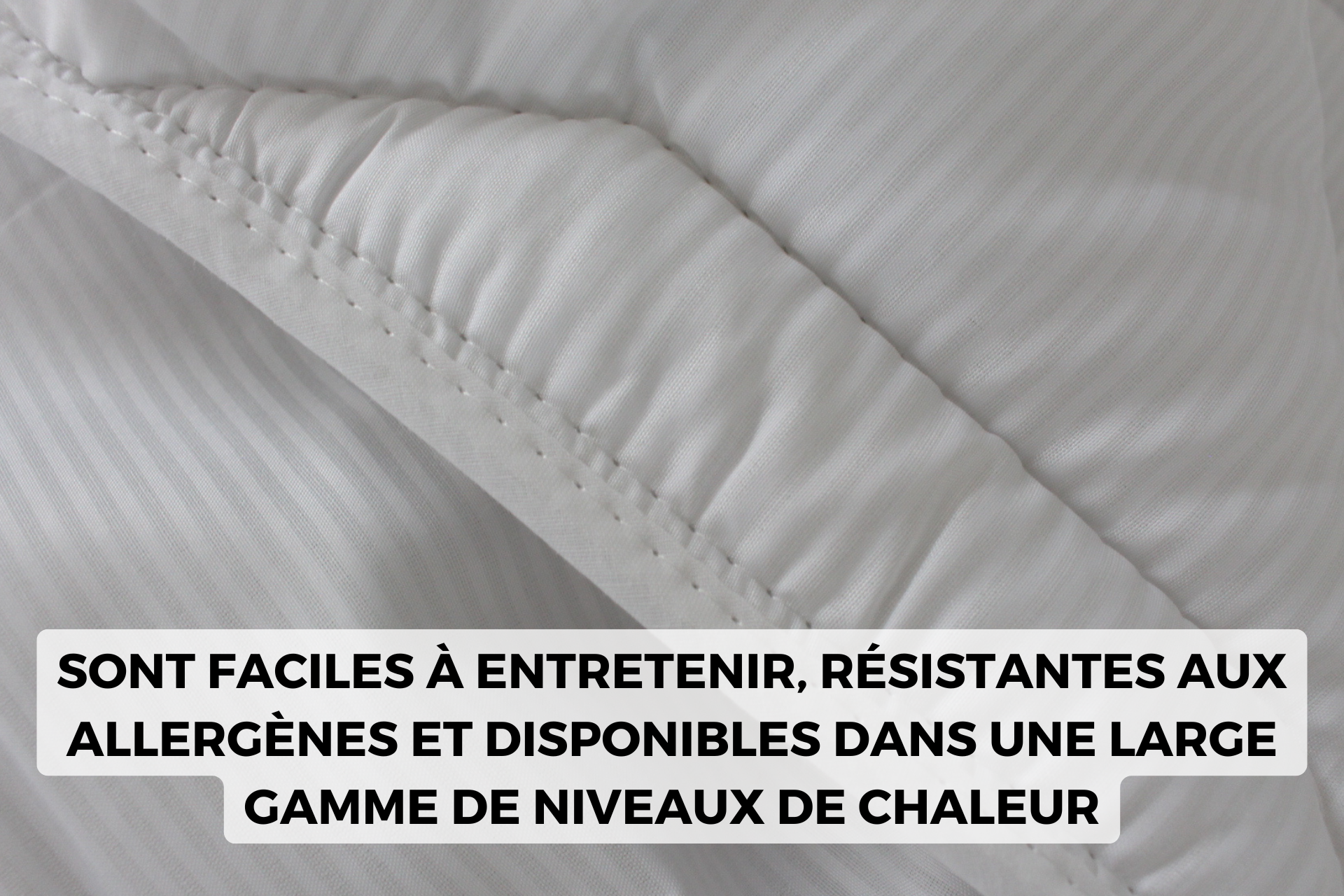 couettes synthetiques